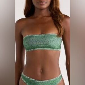 Kulani Kinis Dark Green Leopard Bikini